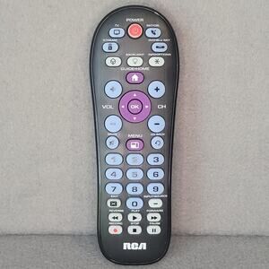 OEM RCA Universal Remote Control RCR414BHE 4-Device Tested Working